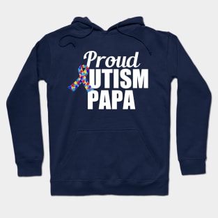 Proud Autism Papa Hoodie